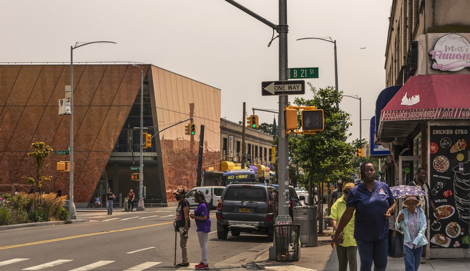 far rockaway library by snohetta