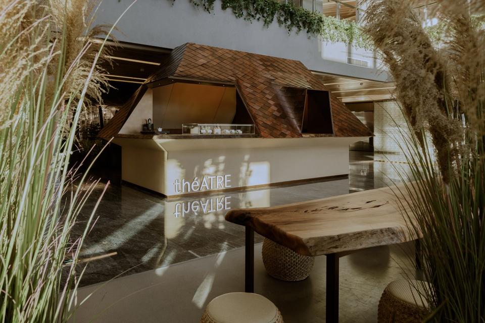 theatre tea pavilions by kooo architects