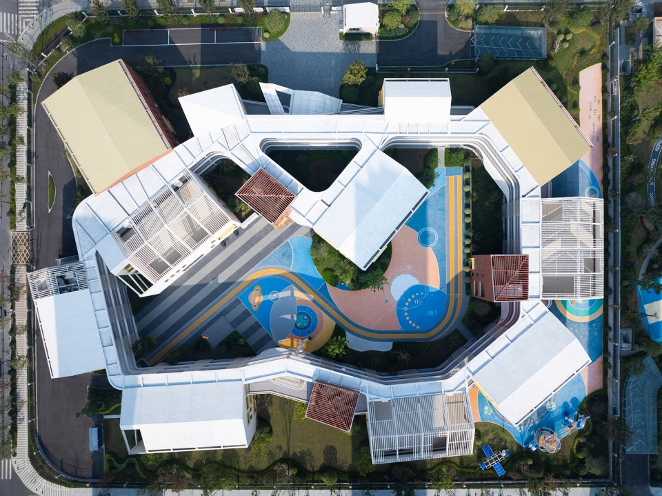 yiwu zongze class 36 kindergarten designed by 9m design