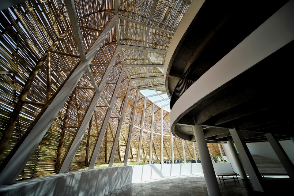 fish pavilion of bamboo shadow by zhuozhu architecture