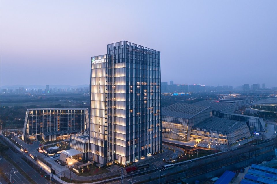 wuxi conference center by henning larsen