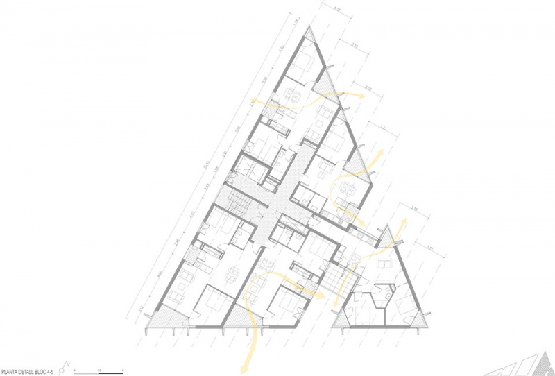 72 social housing units at the marina del prat vermell by mias architects coll leclerc