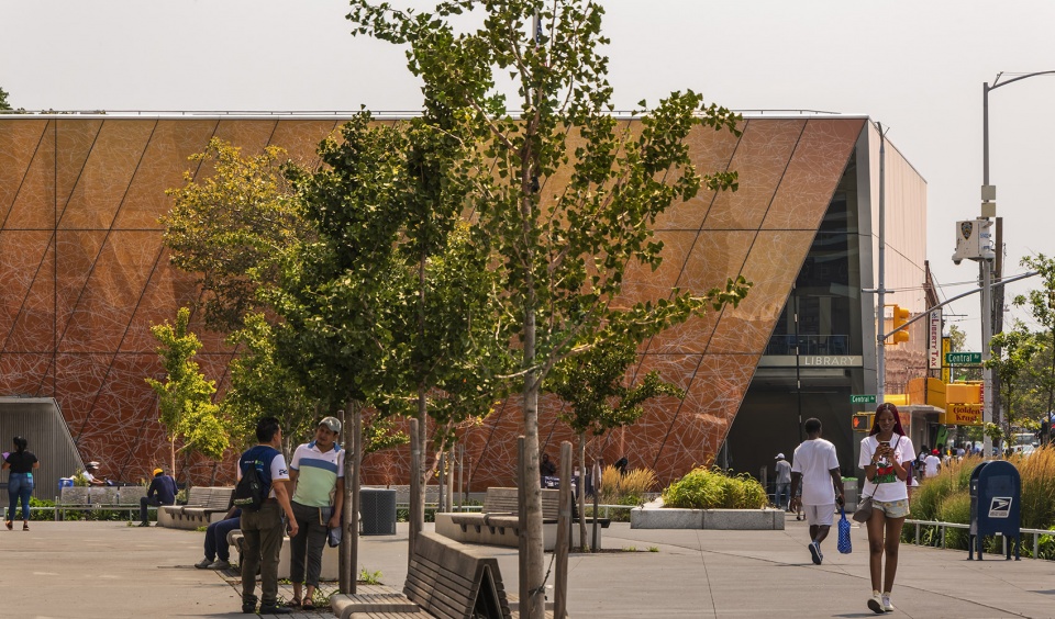 far rockaway library by snohetta