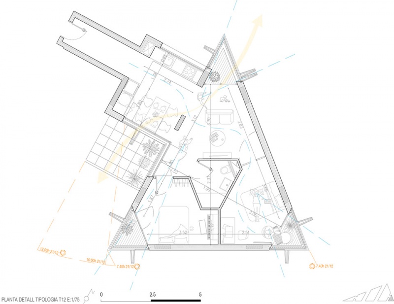 72 social housing units at the marina del prat vermell by mias architects coll leclerc