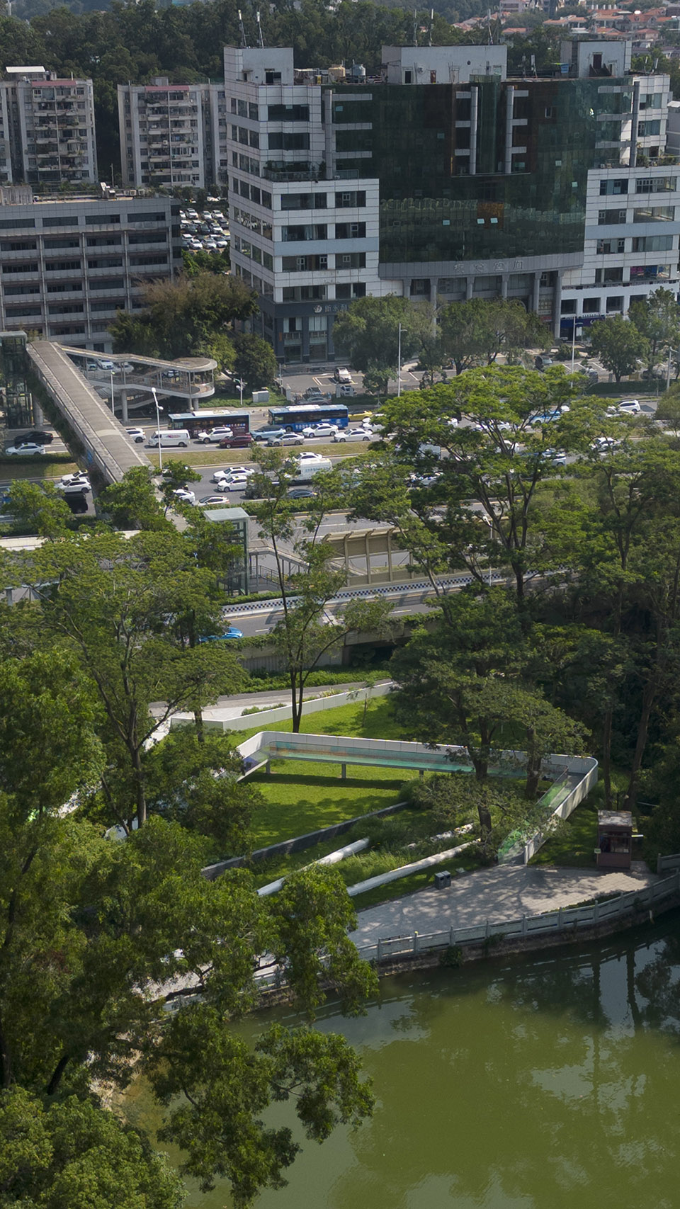 design of the north entrance of bijiashan park by ace design