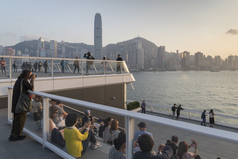 hong kongs new ocean terminal extension by foster partners