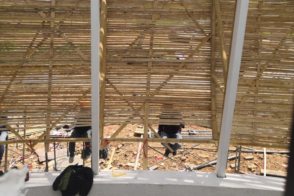 fish pavilion of bamboo shadow by zhuozhu architecture