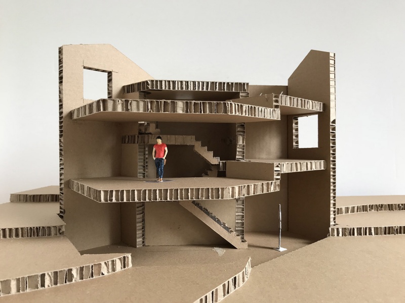 house with seven floors by maly chmel