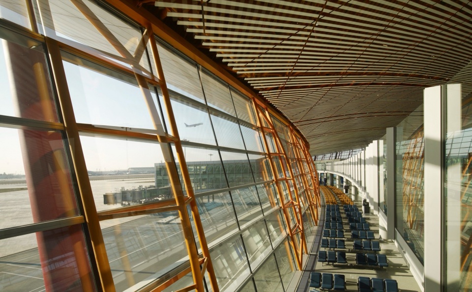 beijing international airport by foster partners