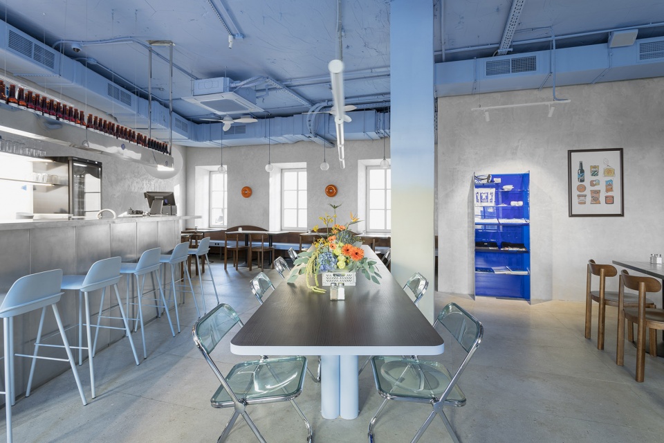 dizengof99 cafe by utro architectural studio