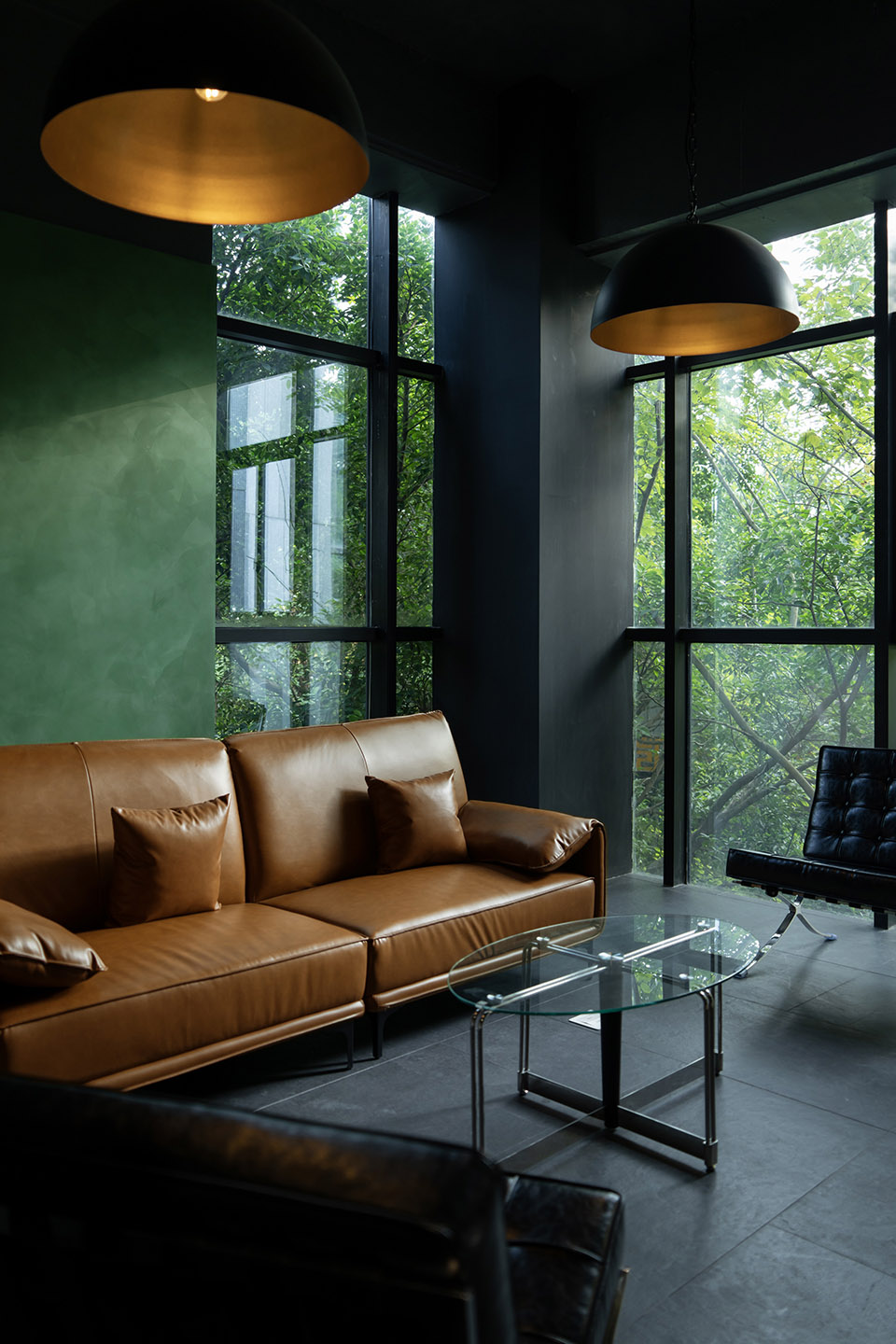 motorcycle club by airwall architecture office