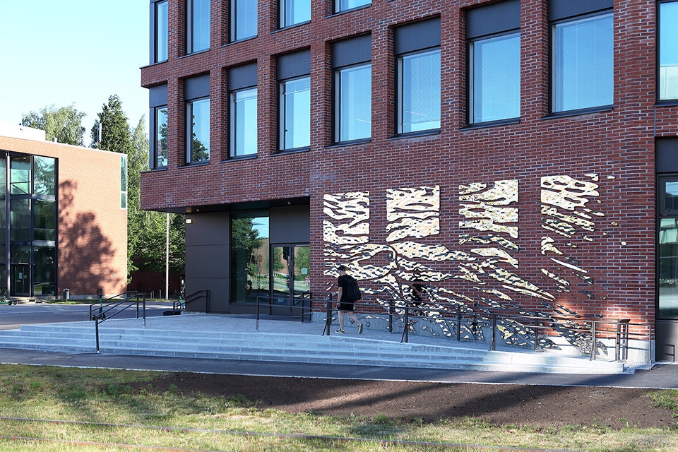 In motion