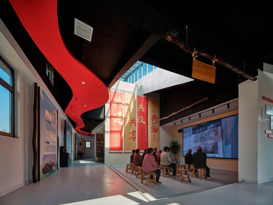 weinan qiaoma village cultural center by xjdsjy