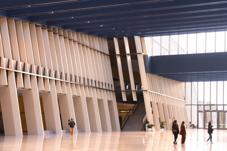 wuxi conference center by henning larsen
