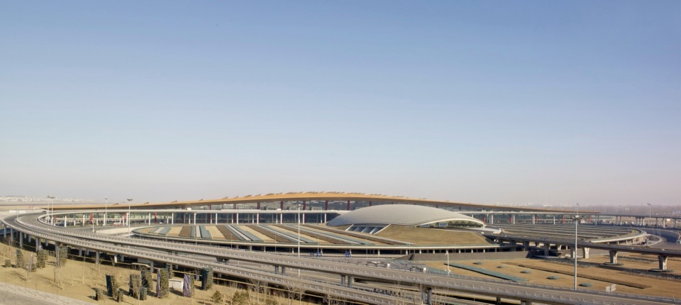beijing international airport by foster partners