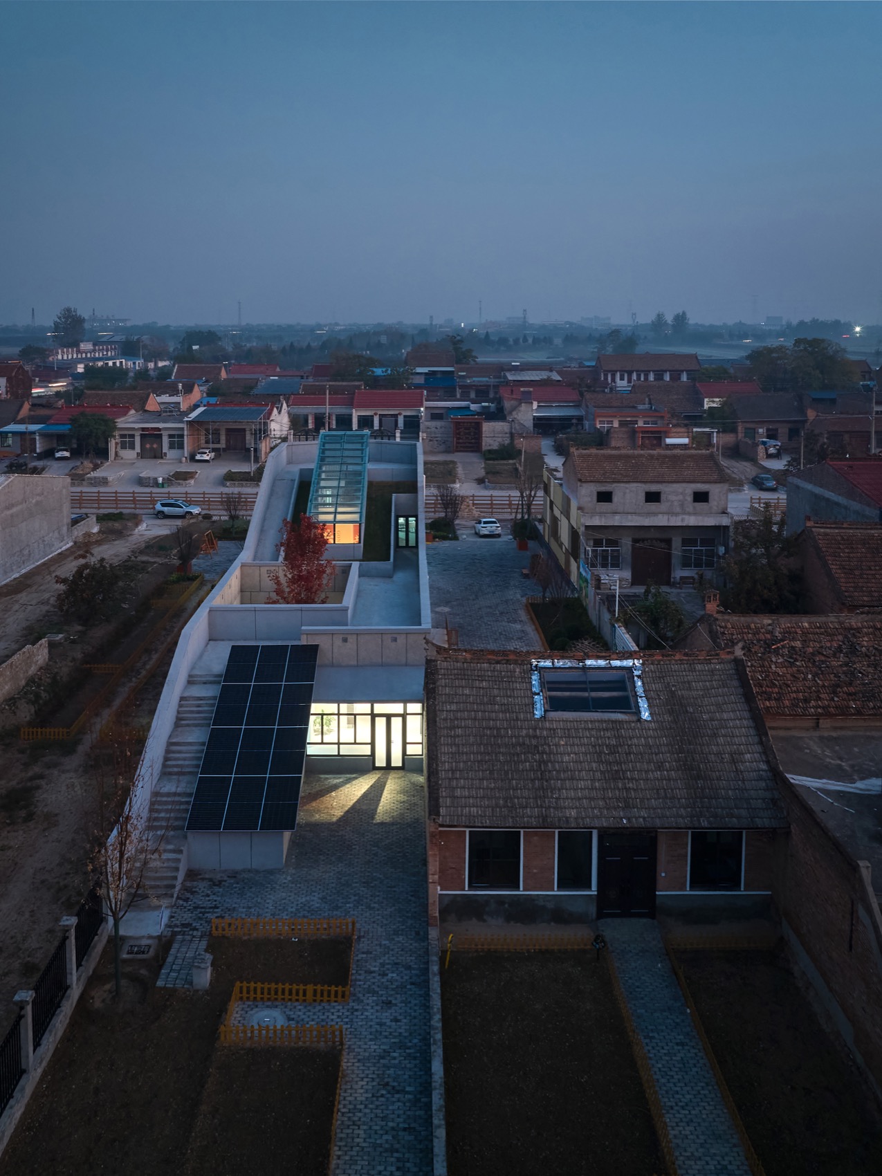 weinan qiaoma village cultural center by xjdsjy