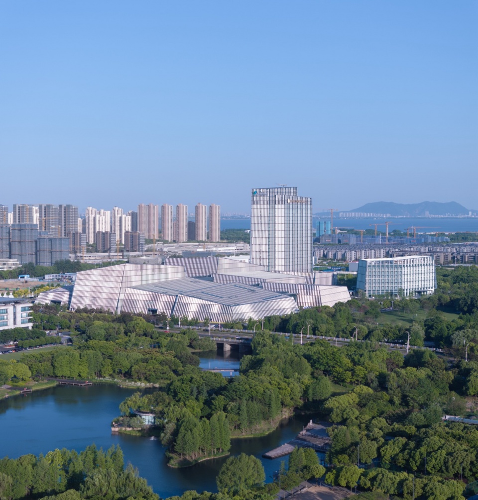 wuxi conference center by henning larsen