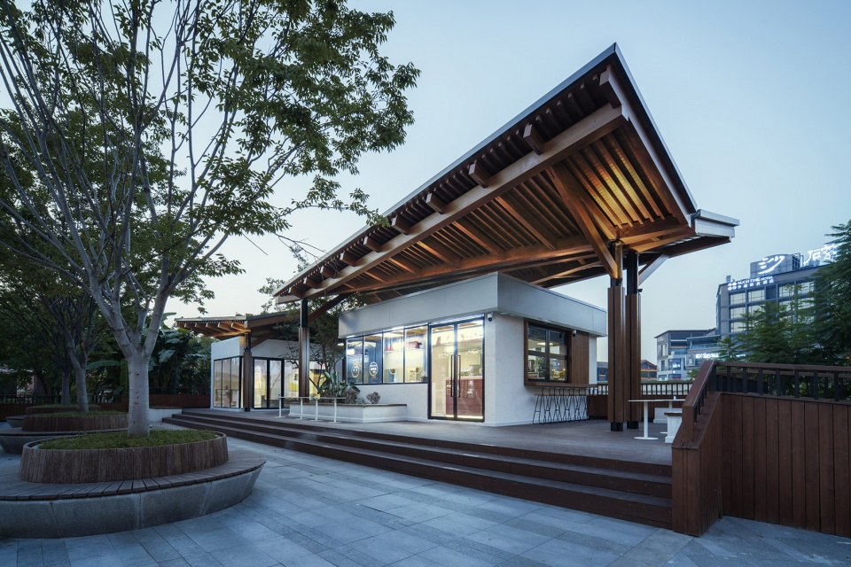 zhezhi pavilion by yueji architectural design office