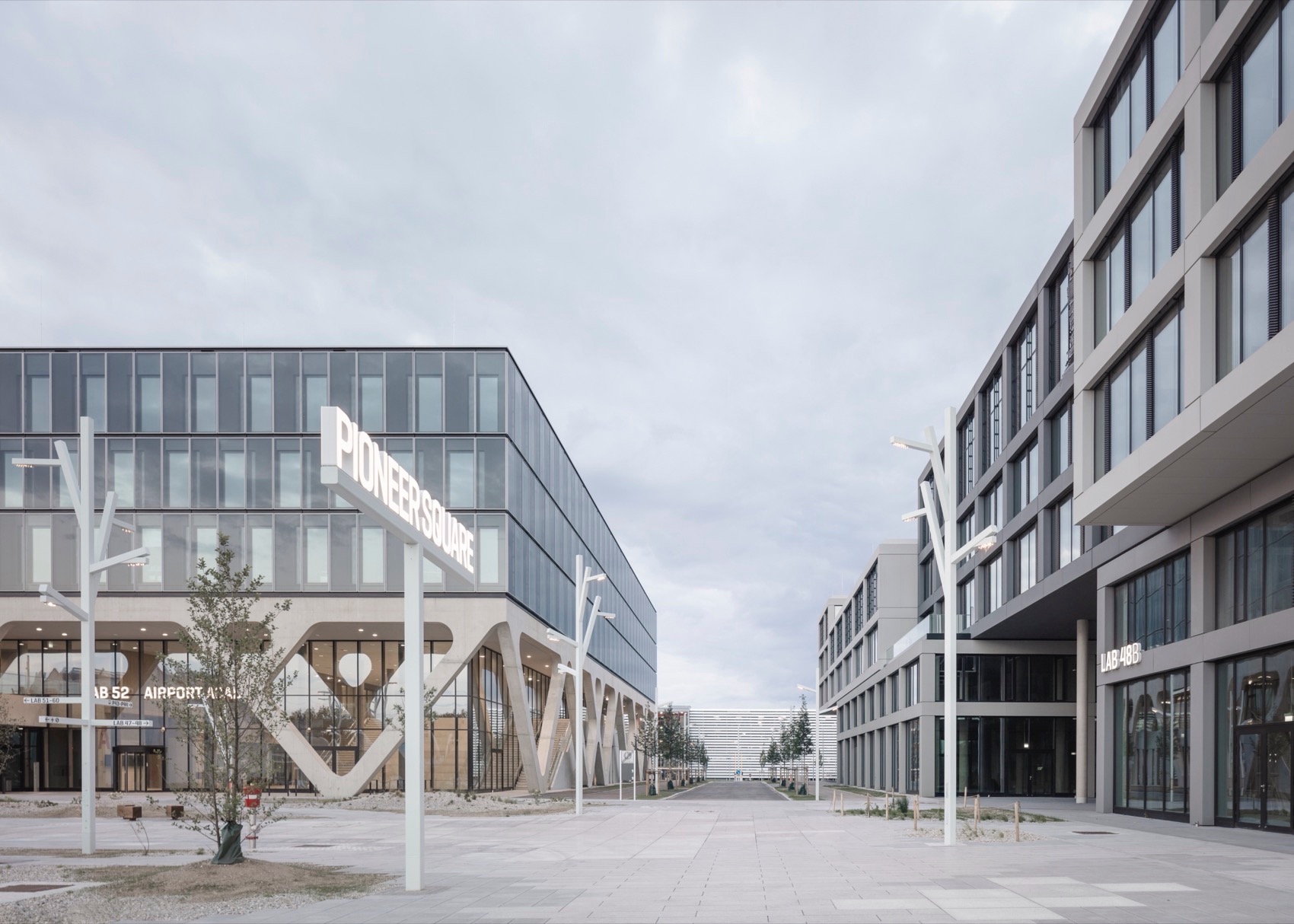 LAB 52 AirportAcademy LabCampus Munich Airport By Auer Weber 