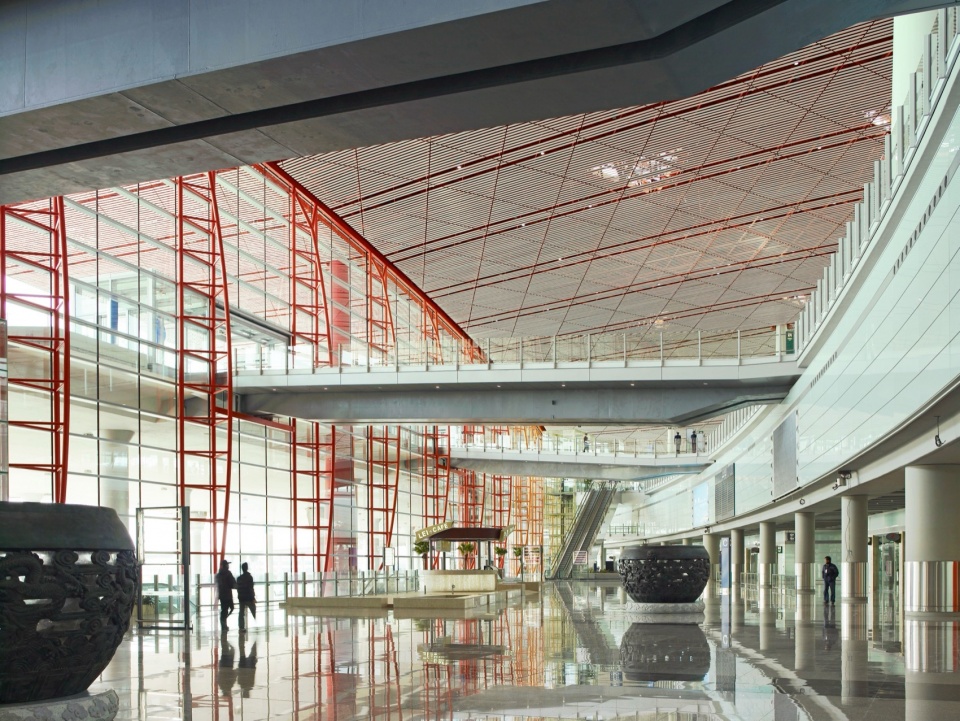 beijing international airport by foster partners