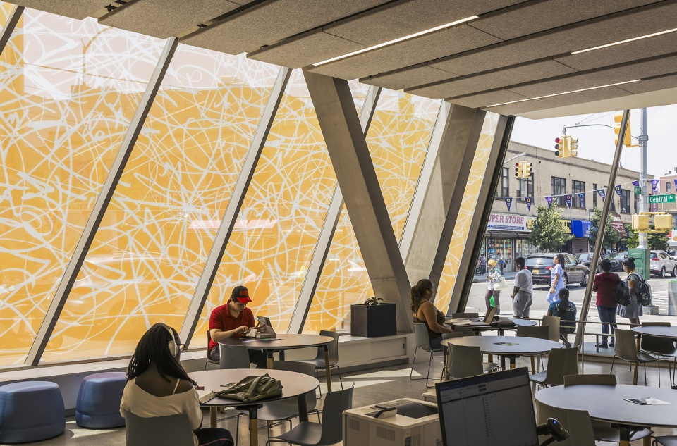 far rockaway library by snohetta