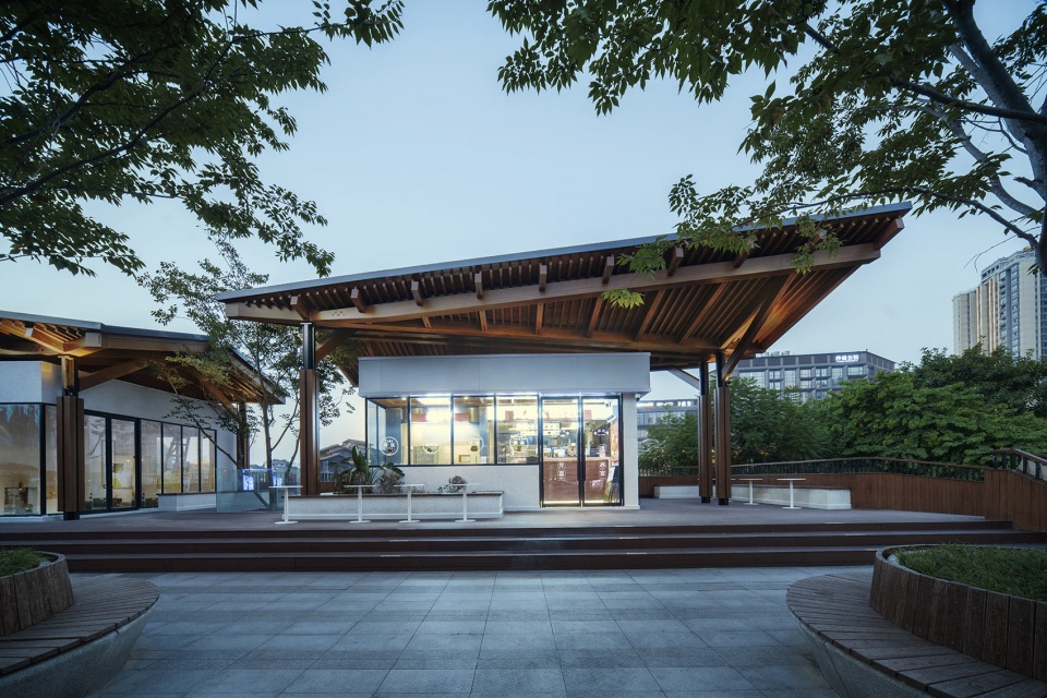zhezhi pavilion by yueji architectural design office