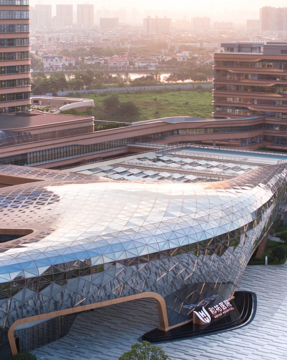 heyou international hospital by bai design international limited