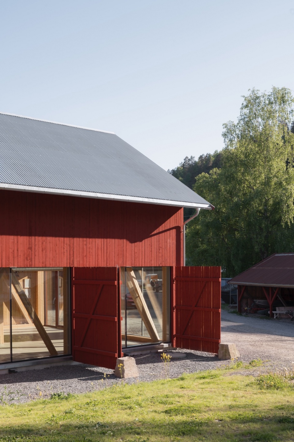 orje brug community center by stra arkitekter as