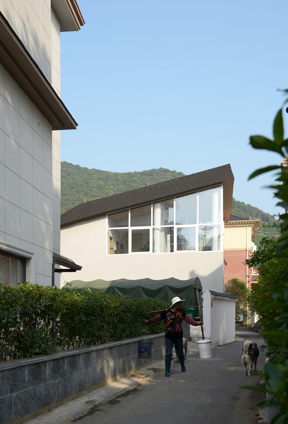 senior home in hejia village by youmu architects