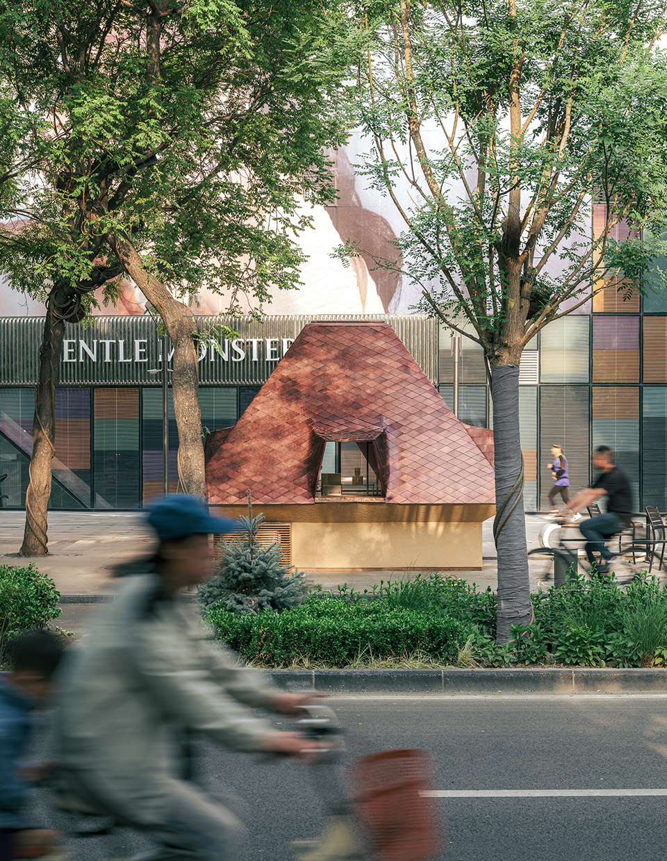 theatre tea pavilions by kooo architects