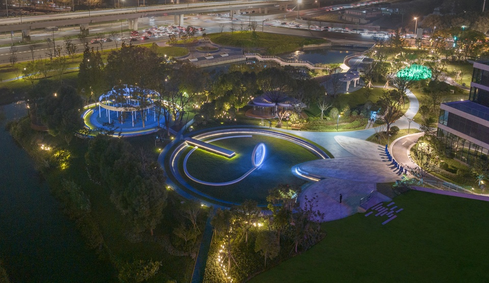 haier wuxi iot ecological network demonstration base by inwen design