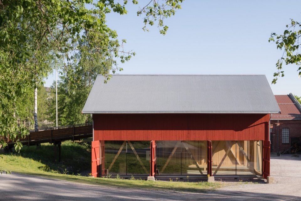 orje brug community center by stra arkitekter as