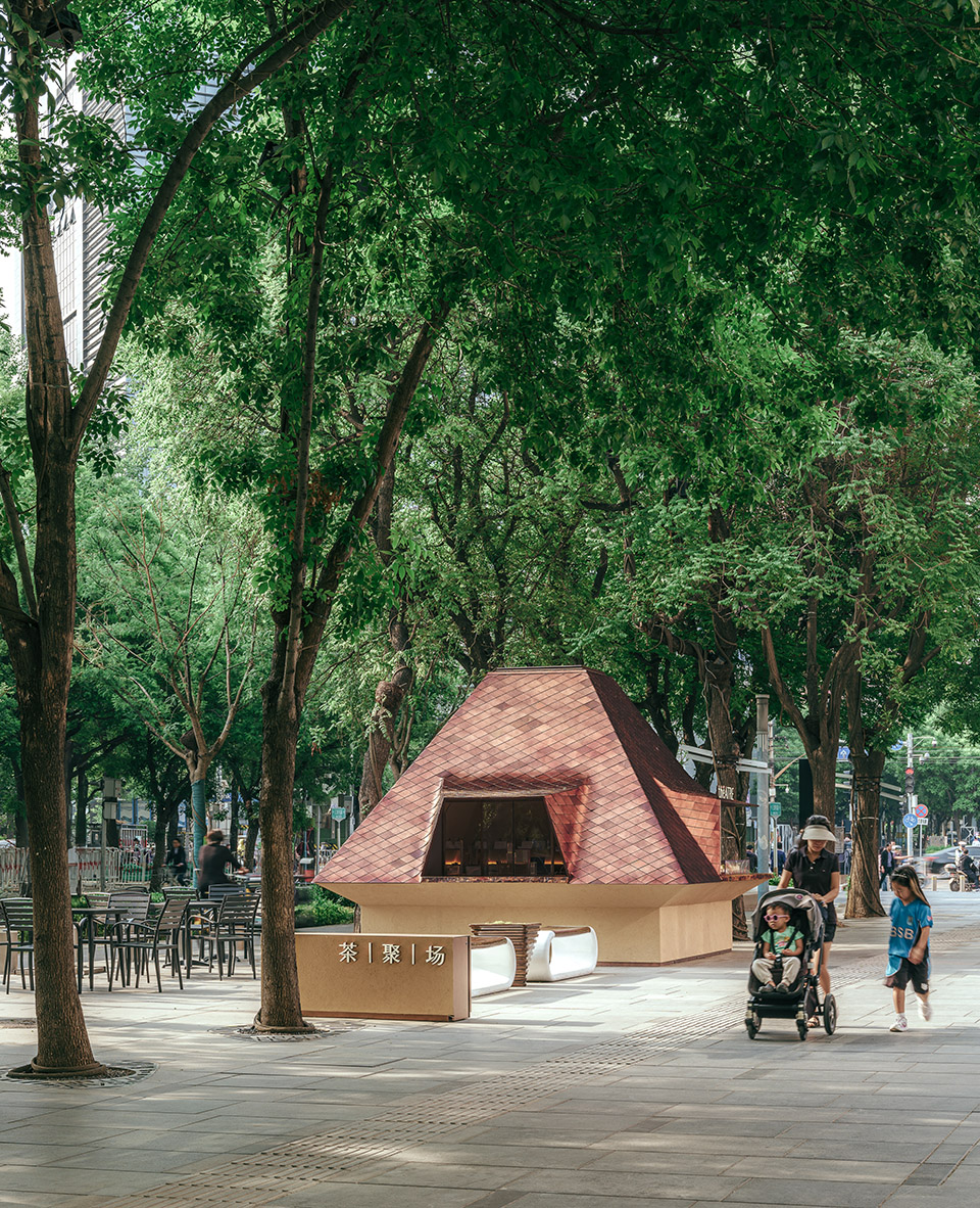 theatre tea pavilions by kooo architects