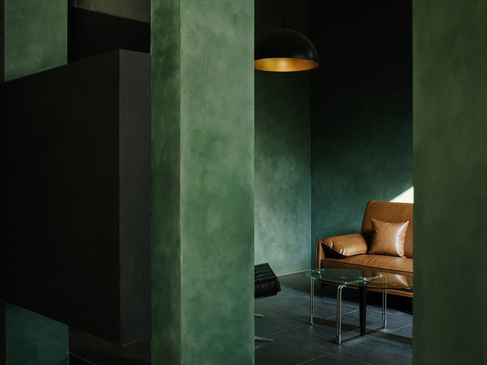 motorcycle club by airwall architecture office