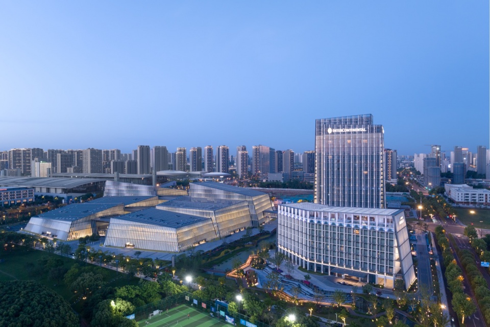 wuxi conference center by henning larsen