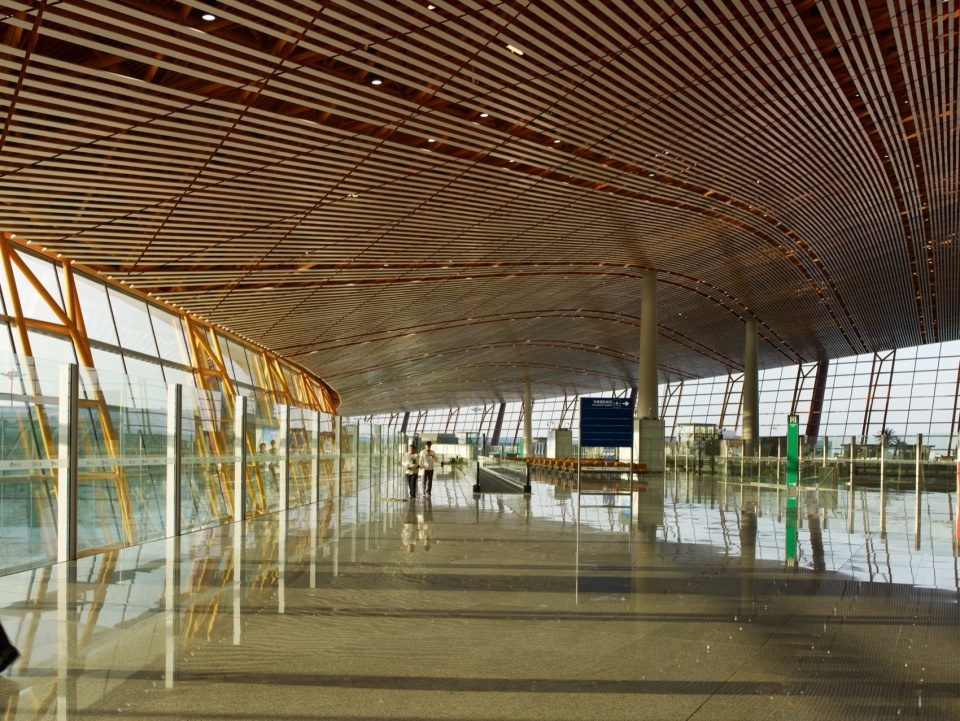 beijing international airport by foster partners