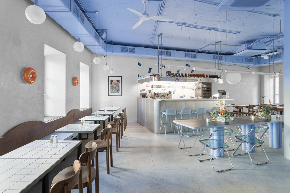 dizengof99 cafe by utro architectural studio