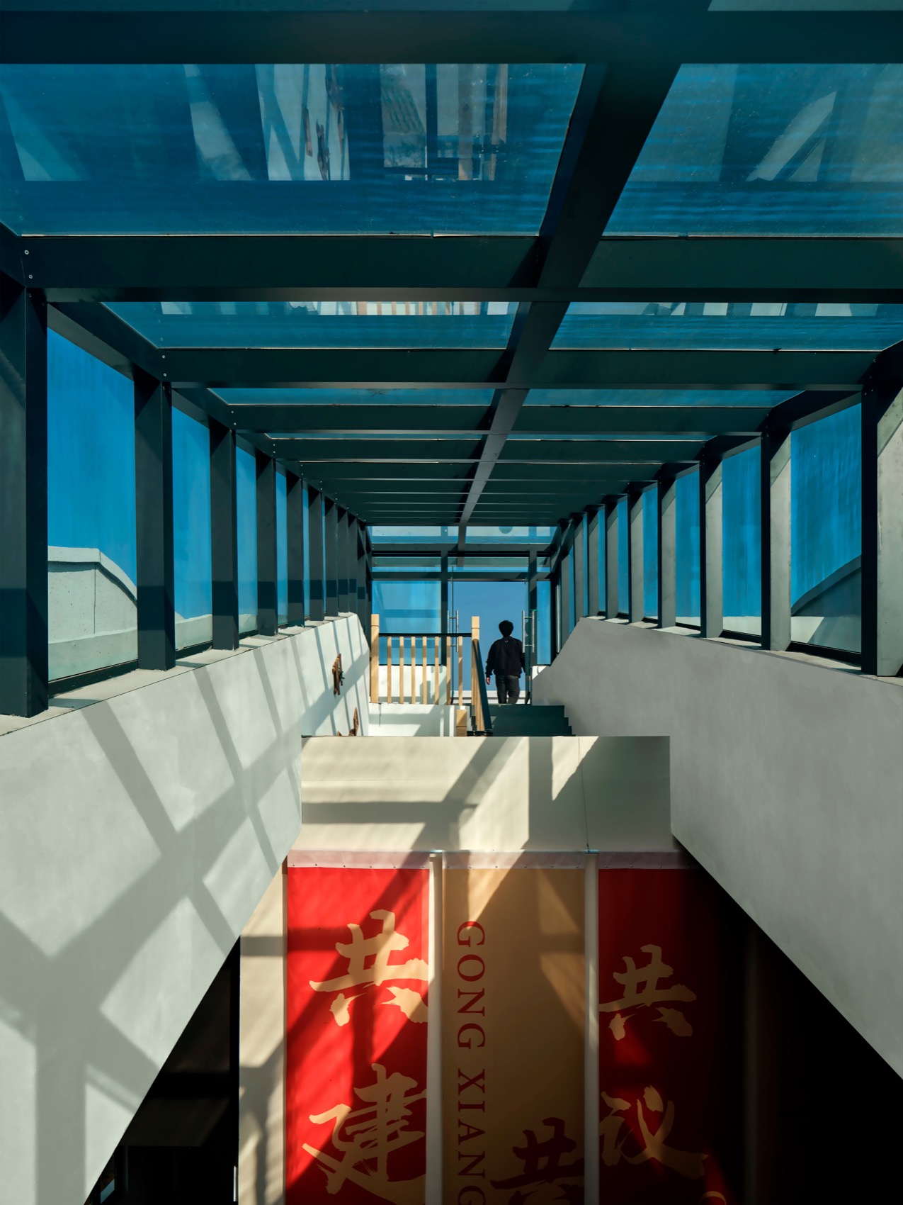 weinan qiaoma village cultural center by xjdsjy
