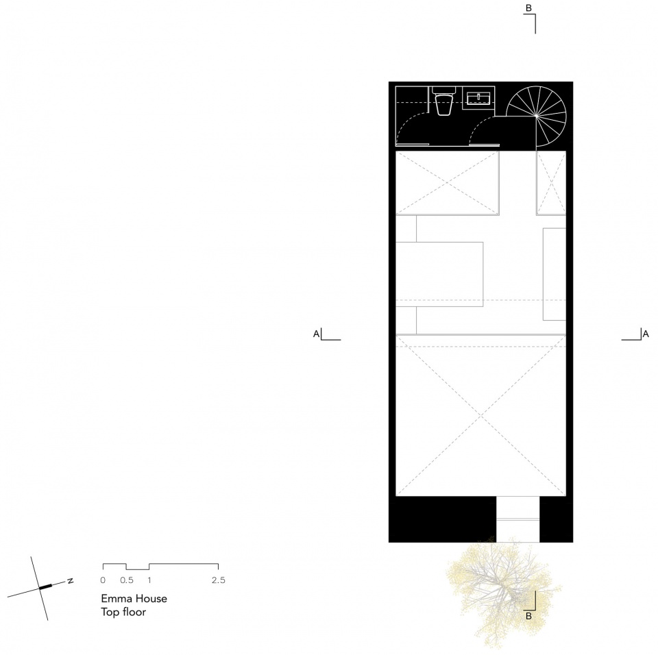 . Planta alta I Top floor emma house