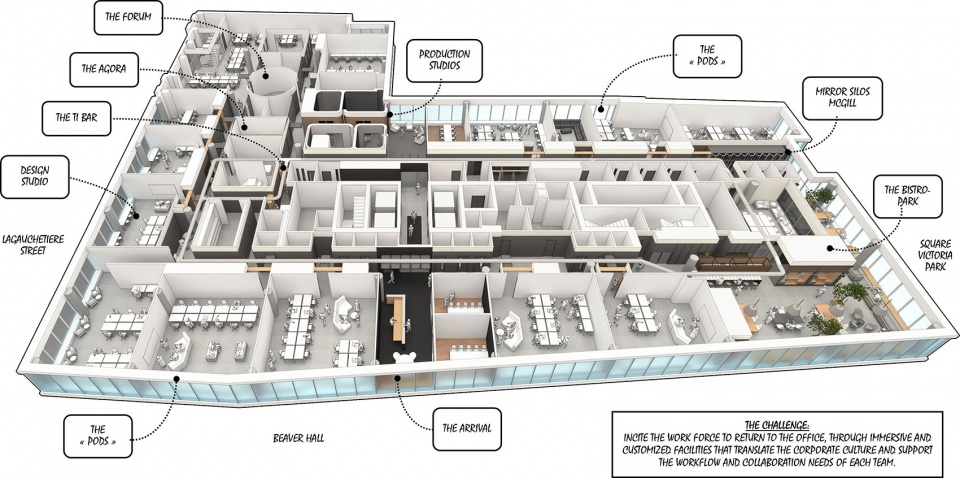 Plus Company Campus Cossette Offices