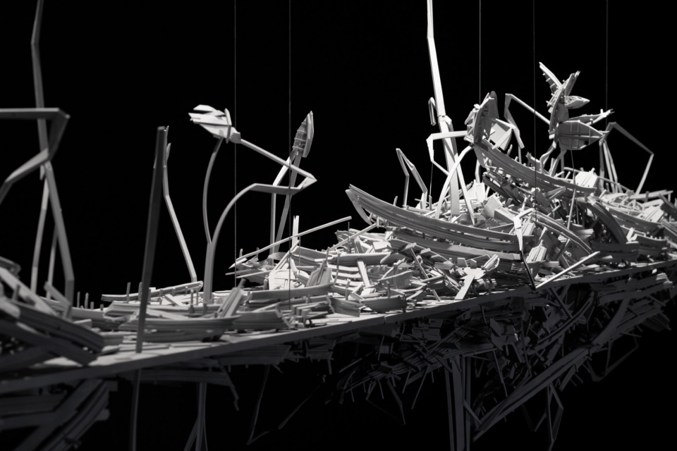 The Boat of Birth and Death by Pills Architects