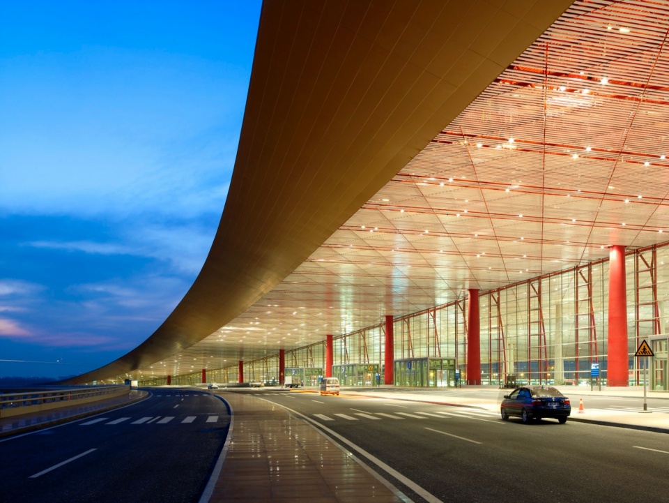 beijing international airport by foster partners
