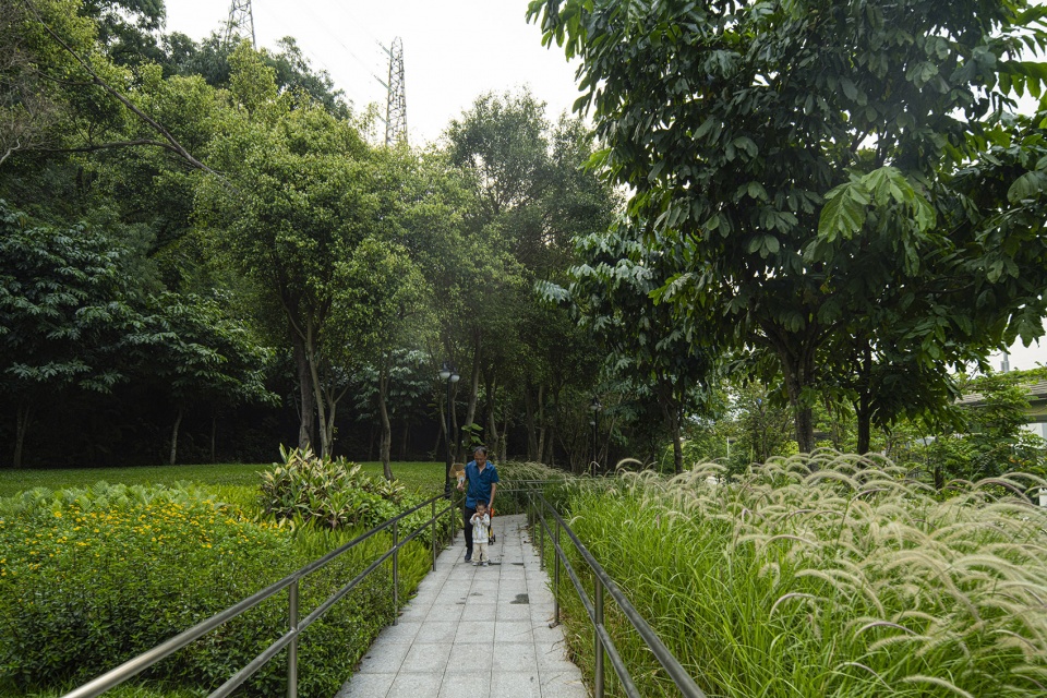 design of the north entrance of bijiashan park by ace design