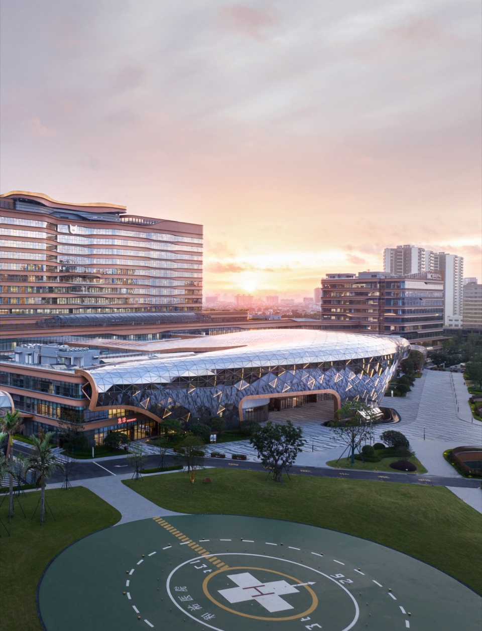heyou international hospital by bai design international limited