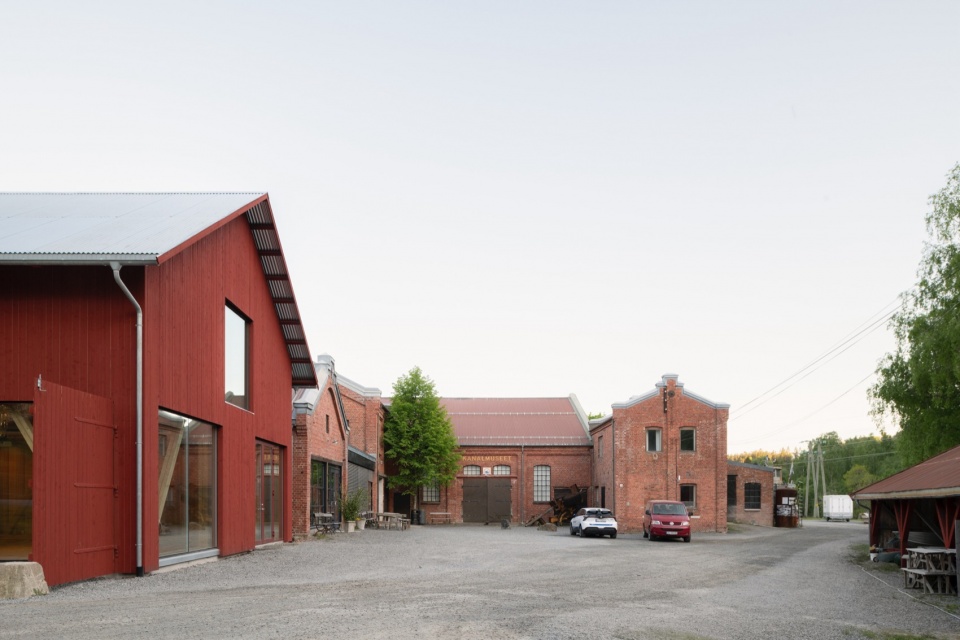 orje brug community center by stra arkitekter as