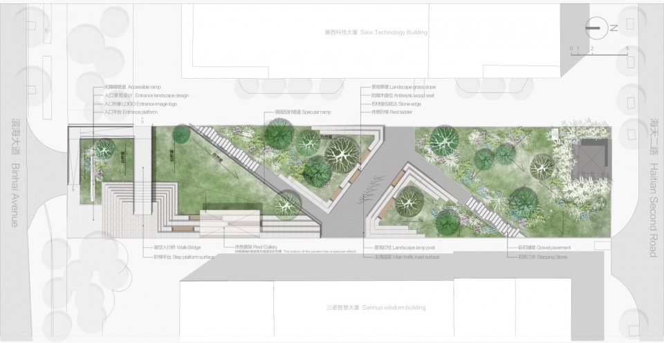 Project Design for Street Garden at No.2 Haitian Road
