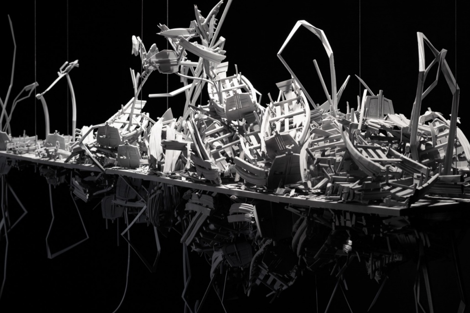 The Boat of Birth and Death by Pills Architects