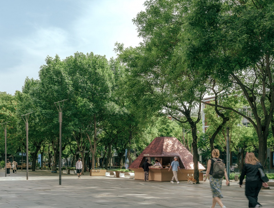 theatre tea pavilions by kooo architects