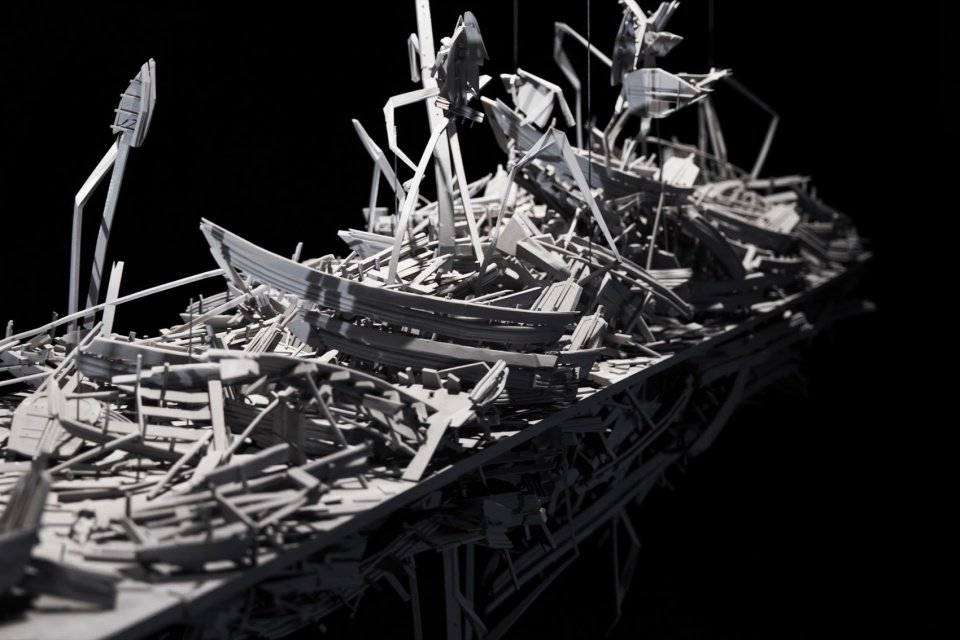 The Boat of Birth and Death by Pills Architects
