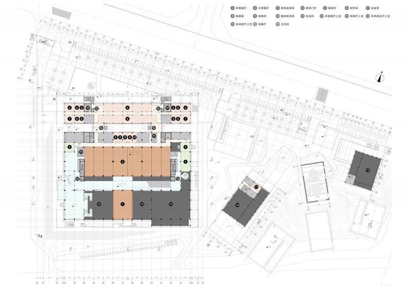 anhui art museum by biad wangge